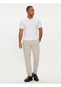 Calvin Klein T-Shirt Smooth K10K112507 Biały Regular Fit. Kolor: biały. Materiał: bawełna #5