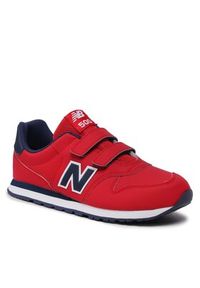 New Balance Sneakersy GV500TN1 Czerwony. Kolor: czerwony #5
