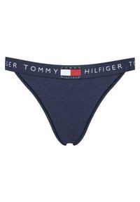 TOMMY HILFIGER - Tommy Hilfiger Stringi UW0UW06095 Granatowy. Kolor: niebieski. Materiał: bawełna #6