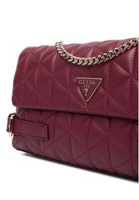 Guess Torebka Paisleigh HWQG98 83210 Bordowy. Kolor: czerwony. Materiał: skórzane #5