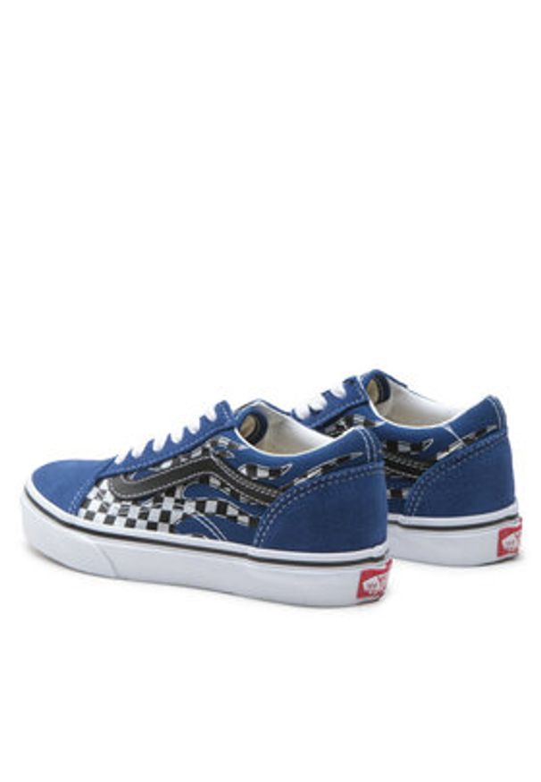Vans Tenisówki Old Skool VN0005WV7WM1 Granatowy. Kolor: niebieski. Materiał: zamsz, skóra