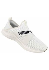 Buty do chodzenia damskie Puma Softride Harmony Slip. Zapięcie: bez zapięcia. Kolor: biały, wielokolorowy. Materiał: guma, materiał, tkanina, syntetyk. Szerokość cholewki: normalna. Sport: turystyka piesza