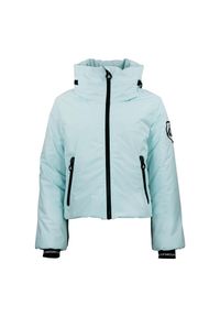 PEAK MOUNTAIN - Kurtka damska Peak Mountain Ally. Kolor: niebieski. Sezon: zima. Sport: narciarstwo #1