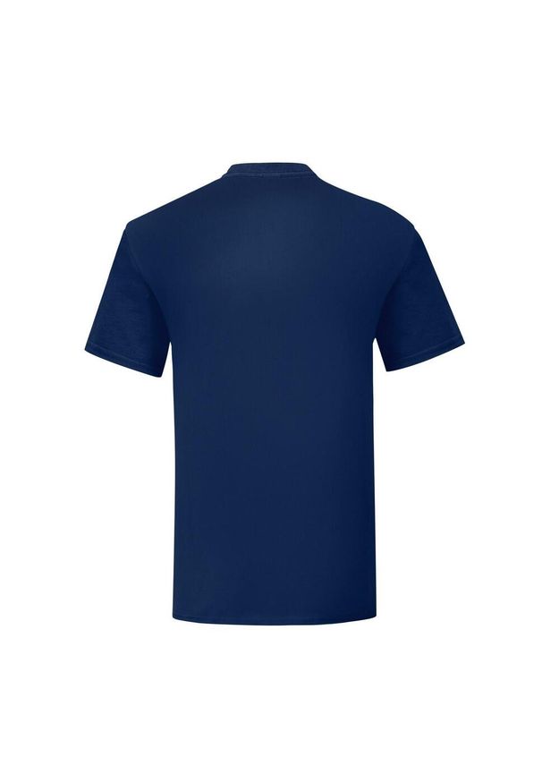 FRUIT OF THE LOOM - Kultowa Koszulka Unisex Dla Dorosłych. Kolor: niebieski