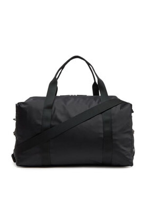 Calvin Klein Torba Sleek Nylon Weekender Bag LV04D3043G Czarny. Kolor: czarny. Materiał: materiał