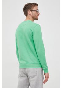 Lyle & Scott bluza bawełniana męska kolor zielony gładka. Kolor: zielony. Materiał: bawełna. Wzór: gładki #2