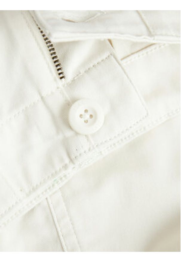 JJXX Spódnica mini Kendal 12266762 Écru Regular Fit. Materiał: bawełna