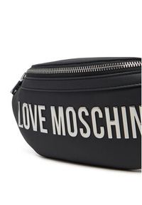 Love Moschino - LOVE MOSCHINO Saszetka nerka JC4195PP1MKD000B Czarny. Kolor: czarny. Materiał: skóra #4