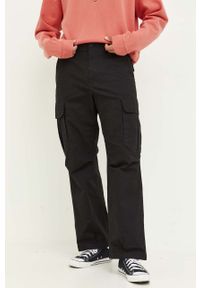 Tommy Jeans spodnie męskie kolor czarny proste. Kolor: czarny. Materiał: tkanina #1