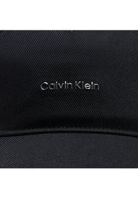 Calvin Klein Czapka z daszkiem Lettering K60K612764 Czarny. Kolor: czarny. Materiał: bawełna