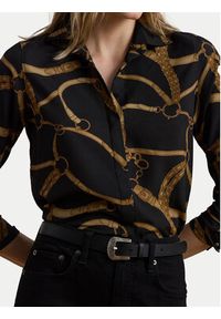 Lauren Ralph Lauren - LAUREN RALPH LAUREN Koszula 200970823001 Czarny Classic Fit. Kolor: czarny. Materiał: syntetyk #4