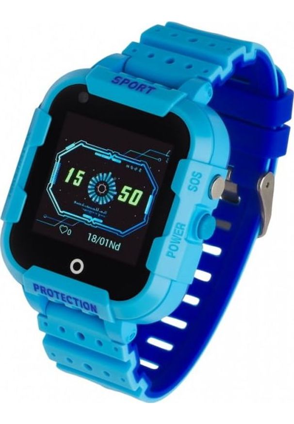 Smartwatch Garett Electronics Kids 4G Niebieski (KIDS 4G). Rodzaj zegarka: smartwatch. Kolor: niebieski