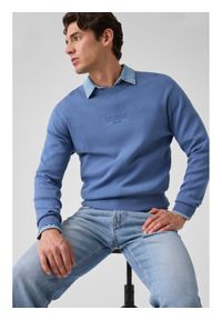 Guess Sweter 183099 Niebieski Classic Fit. Kolor: niebieski #1
