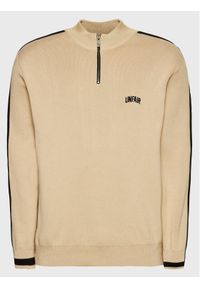 Unfair Athletics Sweter UNFR22-116 Beżowy Regular Fit. Kolor: beżowy. Materiał: bawełna #1