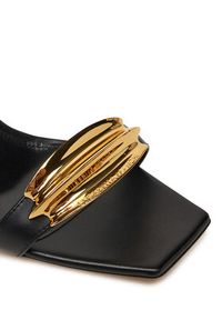 Elisabetta Franchi Sandały SA-45L-52E2 Czarny. Kolor: czarny. Materiał: skóra #5