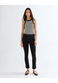 Wrangler - DAMSKIE SPODNIE WRANGLER SIENNA RETRO BLACK 112378447. Styl: retro #3