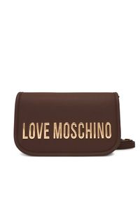 Love Moschino - Torebka LOVE MOSCHINO. Kolor: brązowy