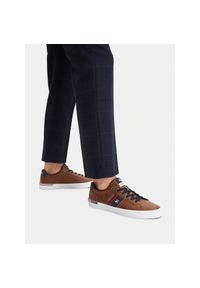 Sneakersy Beverly Hills Polo Club. Kolor: brązowy #1