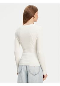 Guess Sweter W5YR08 Z0040 Biały Regular Fit. Kolor: biały. Materiał: syntetyk #5