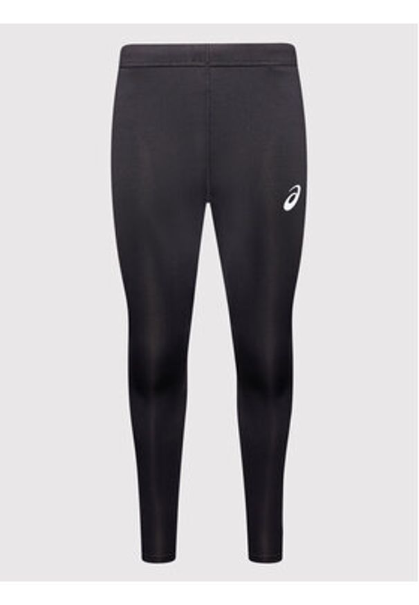 Asics Legginsy Core Tight 2011C345 Czarny Slim Fit. Kolor: czarny. Materiał: syntetyk