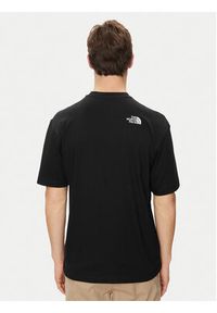 The North Face T-Shirt Simple Dome NF0A87NR Czarny Oversize. Kolor: czarny. Materiał: bawełna #4