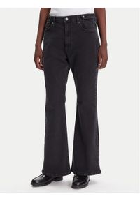 Tommy Jeans Jeansy Sylvia DW0DW20503 Czarny Flare Fit. Kolor: czarny