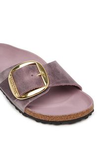 Birkenstock Klapki Madrid Big Buckle Hex 1029300 Różowy. Kolor: różowy. Materiał: skóra #6