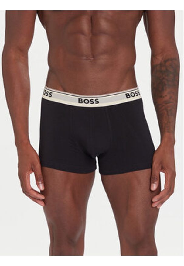 BOSS Komplet bokserek 50531684 Czarny. Kolor: czarny. Materiał: bawełna
