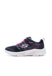 skechers - Buty do chodzenia dla dzieci Skechers 302468LNVY. Okazja: na co dzień. Zapięcie: sznurówki. Kolor: niebieski. Materiał: guma, syntetyk, materiał. Szerokość cholewki: normalna. Sport: turystyka piesza