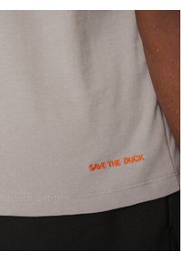 Save The Duck T-Shirt DT1194M BESY20 Szary Regular Fit. Kolor: szary. Materiał: bawełna #5