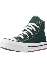 Converse - Buty CONVERSE EVA LIFT HI Zielony. Okazja: na co dzień. Kolor: zielony. Materiał: tkanina