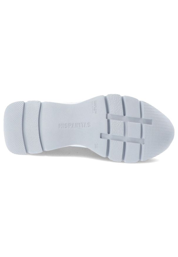 Niebieskie Półbuty Hispanitas Modne Wsuwane Obuwie Damskie. Okazja: na co dzień. Zapięcie: bez zapięcia. Kolor: niebieski. Materiał: mesh, skóra. Styl: casual