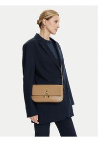 Patrizia Pepe Torebka 8B0229 L061 Beżowy. Kolor: beżowy. Materiał: skórzane #1