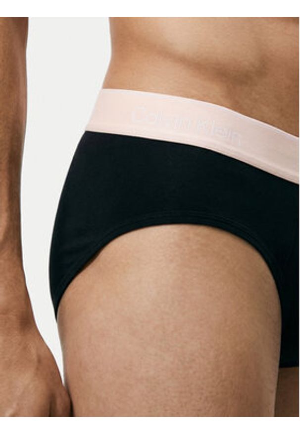 Calvin Klein Underwear Komplet slipów LV00NB4388 Czarny. Kolor: czarny. Materiał: bawełna
