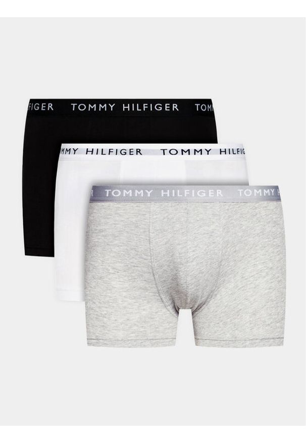 TOMMY HILFIGER - Tommy Hilfiger Komplet 3 par bokserek Essential UM0UM02203 Kolorowy. Materiał: bawełna. Wzór: kolorowy