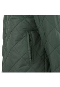 Przejściowa (Delikatnie Ocieplona) Kurtka Pikowana - Brave Soul - Ciemna Oliwka. Materiał: tkanina, poliester. Sezon: wiosna, zima, jesień #2