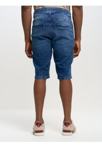 Big-Star - Szorty męskie jeansowe Parker 318. Kolor: niebieski. Materiał: jeans. Sezon: lato. Styl: klasyczny