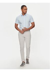 Jack & Jones - Jack&Jones Koszula Joe 12195062 Błękitny Slim Fit. Kolor: niebieski. Materiał: bawełna, syntetyk