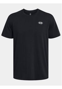 Under Armour T-Shirt Ua Hw Lc Patch Ss 1382902-001 Czarny Loose Fit. Kolor: czarny. Materiał: syntetyk #4
