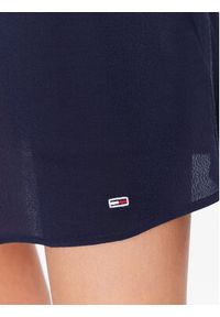 Tommy Jeans Sukienka letnia Essential DW0DW15174 Granatowy Regular Fit. Kolor: niebieski. Materiał: wiskoza. Sezon: lato #5