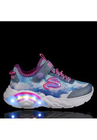 skechers - Skechers Sneakersy Rainbow Racer 302300L/BLU Błękitny. Kolor: niebieski. Materiał: materiał