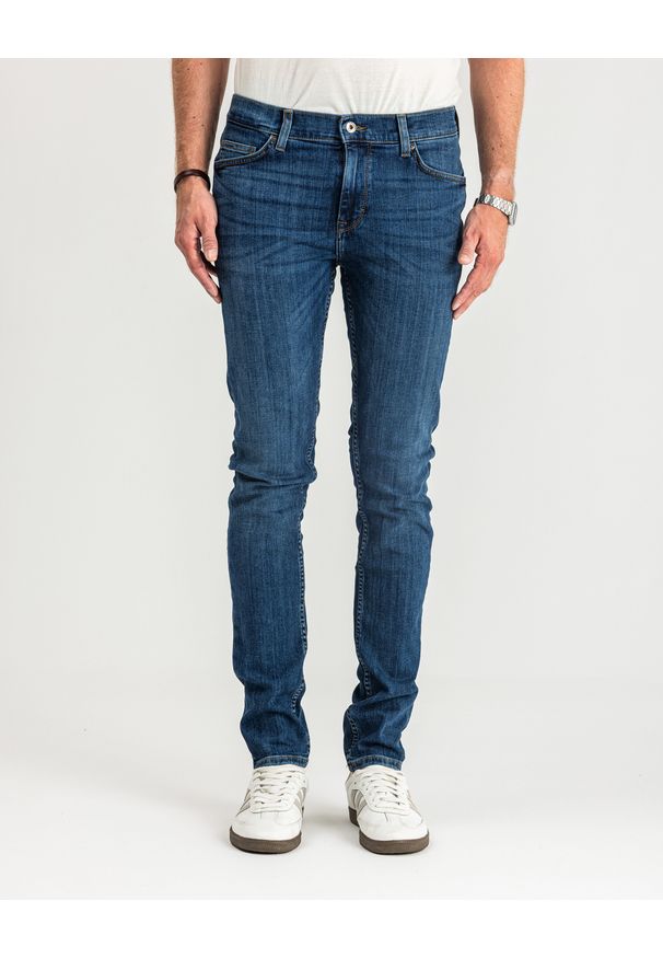 Mustang - MUSTANG FRISCO SKINNY MĘSKIE SPODNIE JEANSOWE JEANSY DŻINSY DENIM BLUE 1015049 5000 883