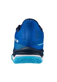 Mizuno - Męskie Buty Treningowe Wave Exceed Light 2 CC. Kolor: niebieski, wielokolorowy, biały. Model: Mizuno Wave. Sport: turystyka piesza