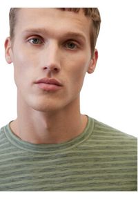 Marc O'Polo T-Shirt M22218651202 Zielony Regular Fit. Typ kołnierza: polo. Kolor: zielony. Materiał: bawełna #3