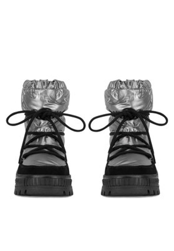 Rieker Revolution Lifestyle Śniegowce W2170-42 Szary. Kolor: szary. Materiał: zamsz, skóra