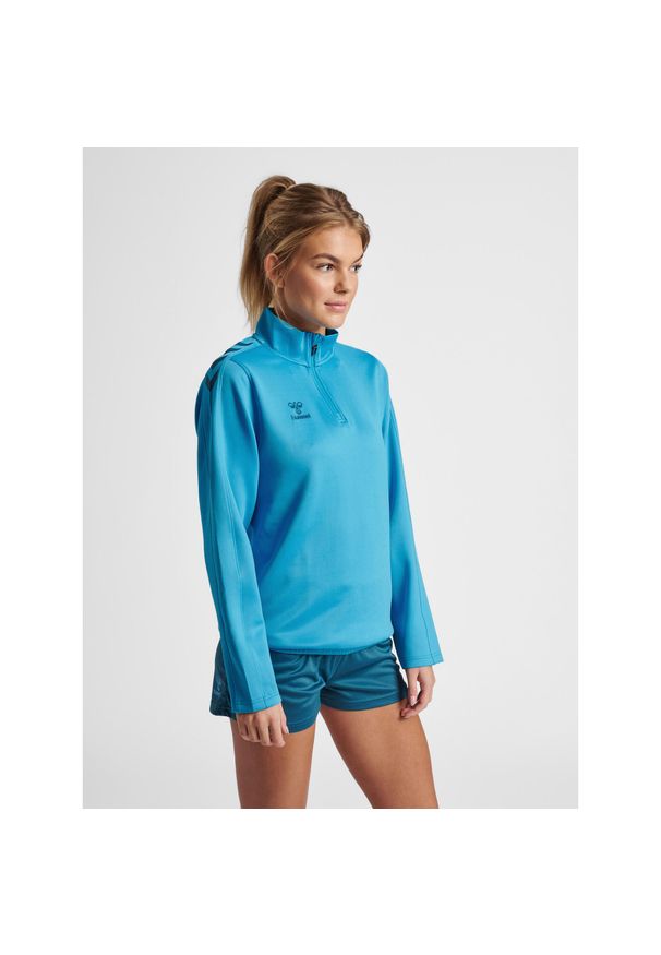 Bluza do piłki ręcznej damska Hummel hmlCORE XK. Kolor: niebieski. Sport: piłka ręczna