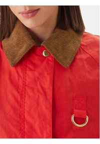 Barbour Kurtka przejściowa Mackworth LCA0398RE51 Czerwony Regular Fit. Kolor: czerwony. Materiał: bawełna #4
