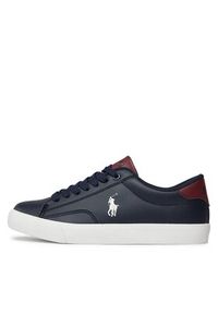Polo Ralph Lauren Sneakersy RF104278 Granatowy. Kolor: niebieski. Materiał: skóra #2