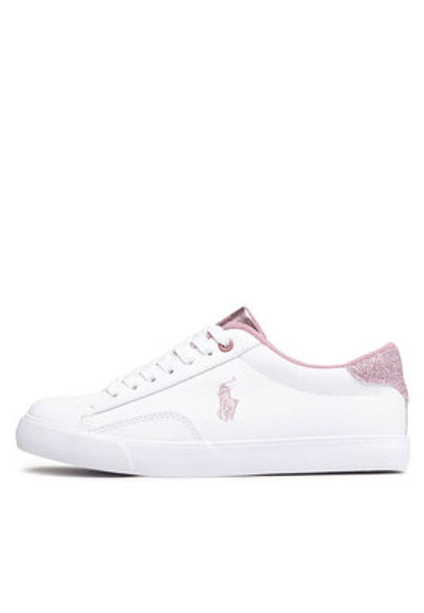 Polo Ralph Lauren Tenisówki Theron V RF104103 Biały. Kolor: biały. Materiał: skóra