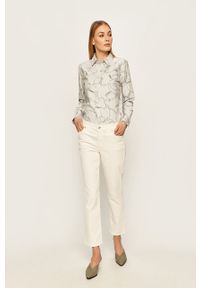 Lauren Ralph Lauren - Jeansy. Kolor: biały. Materiał: jeans. Wzór: gładki #4